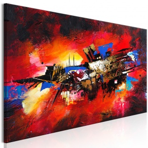 Πίνακας - Colours of Childhood (1 Part) Narrow 135x45 cm