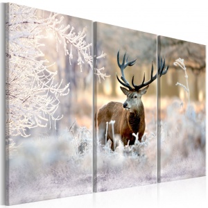 Πίνακας - Deer in the Cold I 120x80 cm