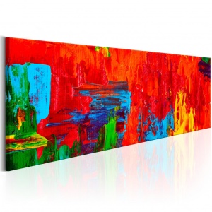 Πίνακας - Fiery Fantasy 150x50 cm