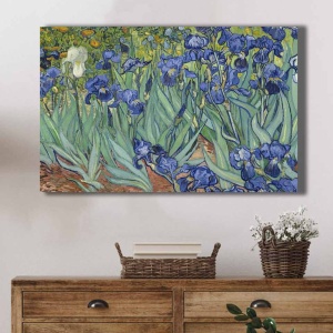 Πίνακας Iridescence Plateau Πολύχρωμος 45x70 cm