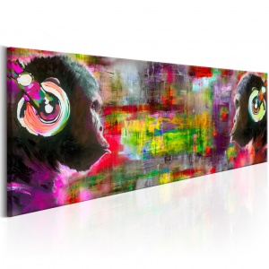 Πίνακας - Musical Duet 150x50 cm