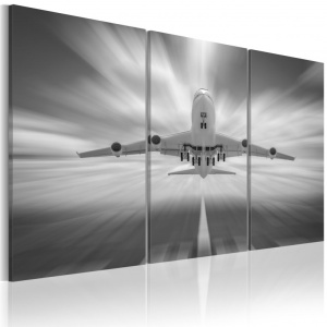 Πίνακας - Towards the clouds - triptych 120x80 cm