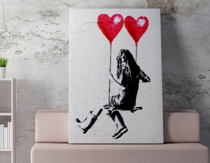 Πίνακας WY01 Πολύχρωμος 70x100x2 cm