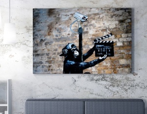 Πίνακας WY43 Πολύχρωμος 70x100x2 cm