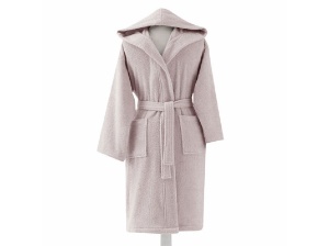 Παιδικό Μπουρνούζι, Unisex, Soft Πούδρα, Διάφορες Ηλικίες (Βαμβάκι 100%)