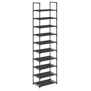 Παπουτσοθήκη, Songmics, Μαύρο, 45x28x173 cm - Img 2