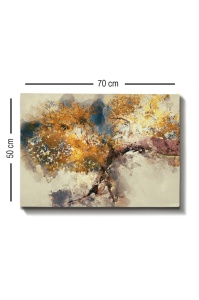 Πίνακας καμβά Πολύχρωμος 50x70x3 cm - Img 3
