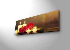 Πίνακας με LED 3090İACT Πολύχρωμο 30x90x3 cm - Img 4