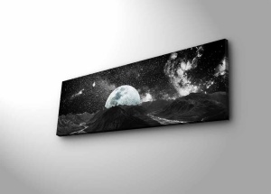 Πίνακας με LED 3090NASA Πολύχρωμο 30x90x3 cm - Img 4