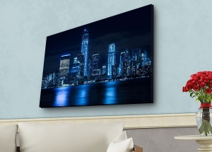 Πίνακας με LED 4570HDACT Πολύχρωμο 45x70 cm - Img 2