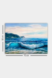 Πίνακας 1007211319 Πολύχρωμο 50x70x3 cm - Img 3