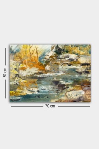 Πίνακας 153861683 Πολύχρωμο 50x70x3 cm - Img 3