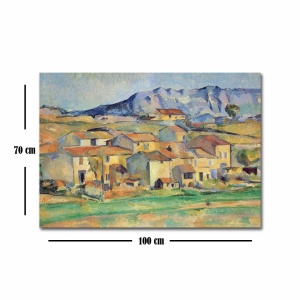 Πίνακας Ars Nova Πολύχρωμο 70x100x3 cm - Img 4