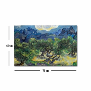 Πίνακας FAMOUSART Πολύχρωμος 45x70 cm - Img 4