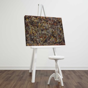 Πίνακας FAMOUSART Πολύχρωμος 45x70 cm - Img 2