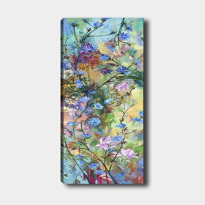 Πίνακας Floren Sol Прabricang Πολύχρωμος 50x120 cm - Img 2