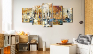 Πίνακας - Memory of the City 100x50 cm - Img 2