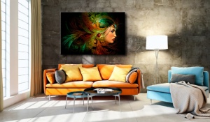 Πίνακας - Queen of the Forest 120x80 cm - Img 2