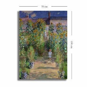 Πίνακας Rainbow Harmony Πολύχρωμος 70x100 cm - Img 3