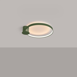 Πλαφονιέρα LED Rio 55, Λαδί, 3000K, 55x61x13 cm - Img 3