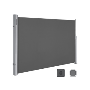 Πλευρική τέντα Songmics Γκρι 160x300 cm
