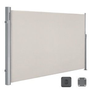 Πλευρική τέντα Songmics Μπεζ 180x300 cm