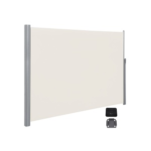 Πλευρική τέντα Songmics Ασημί 200x400 cm