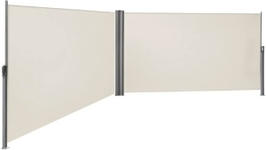 Πλευρική τέντα, Songmics, 200 x 600 cm, Μπεζ