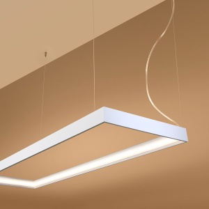 Πολυέλαιος LED Tuula, Λευκός, 3000K, 130x40x150 cm - Img 5
