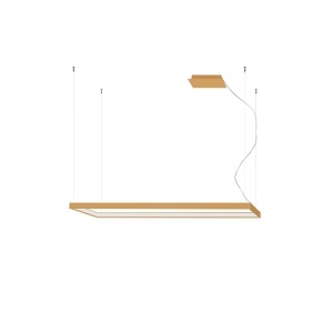 Πολυέλαιος LED Tuula, Χρυσός, 3000K, 130x40x150 cm