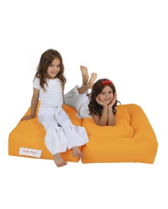 Πολυθρόνα Πουφ Κήπου Kids Πορτοκαλί 50x35x40 cm - Img 7