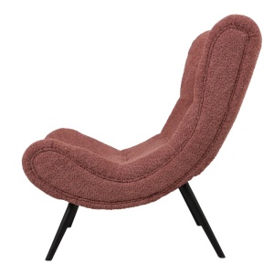 Πολυθρόνα Silla, Pako World, Ύφασμα, Ροζ, 97x80x100 cm - Img 3