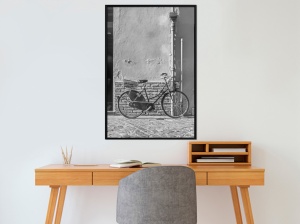 Πόστερ - Bicycle with Black Tires, με μαύρη κορνίζα, 20x30 cm - Img 2