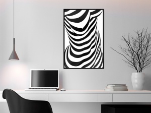 Πόστερ - Bodypainting , με μαύρη κορνίζα, 40x60 cm - Img 2