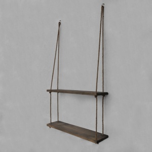 Ράφι Aa042 Καρυδί 60x60x14 cm - Img 5