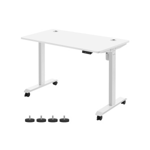 Ρυθμιζόμενο γραφείο Songmics Λευκό 140x70x119 cm