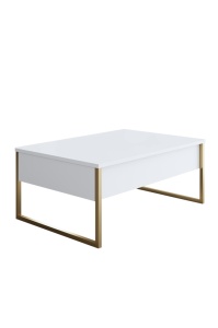 Σετ έπιπλα τραπεζαρίας Luxe Λευκό 160x35x80 cm - Img 14