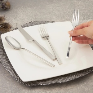 Σετ μαχαιροπίρουνων 24 τεμάχια Ware Ασημί 23x2 cm - Img 2