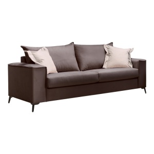 Σετ 2 διθέσιοι καναπέδες Verona x2 Pako World Σκούρο Γκρι 225x93x100 cm - Img 2