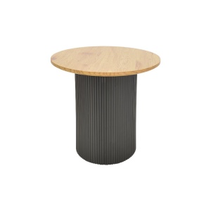 Σετ 2 τραπεζάκια σαλονιού Dovel Μπεζ 70x70x50 cm - Img 3