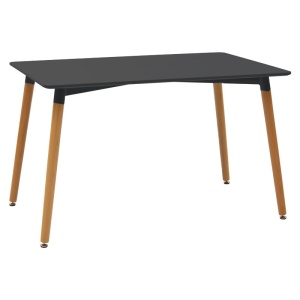Σετ 5 τραπέζι και καρέκλες Natali-Noor Μαύρο 120x80x86 cm - Img 5