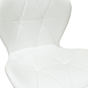 Σκαμπό μπαρ ajustabil Coozy Λευκό 46x47x112 cm - Img 5