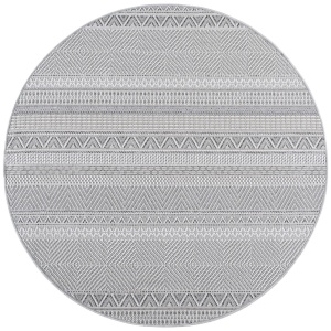 Στρογγυλό Χαλί Desert etno V3 Γκρι 80x80 cm - Img 7