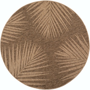 Στρογγυλό Χαλί Timber V3 Καφέ 160x160 cm - Img 2