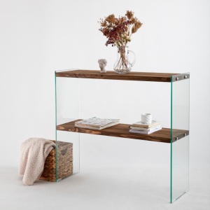 Τουαλέτα μακιγιάζ Venedik Walnut