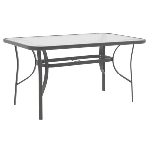 Τραπέζι κήπου Ensure Γκρι 140x80x70 cm