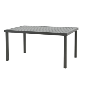 Τραπέζι κήπου Kliton Γκρι 150x80x74 cm