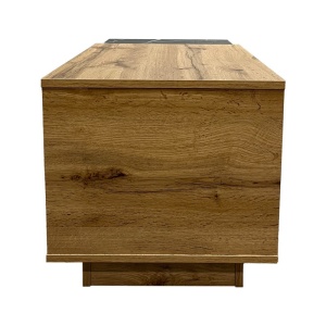 Τραπεζάκι σαλονιού Fetix Φυσικό 90x45x45 cm - Img 5