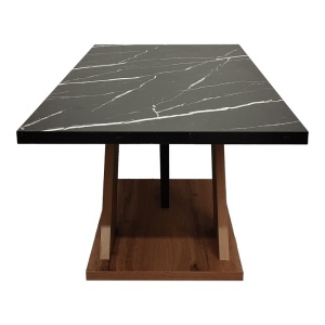 Τραπεζάκι σαλονιού Solange Φυσικό 110x55x47.5 cm - Img 6