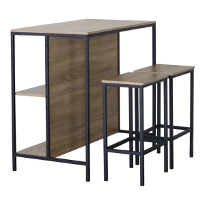 Τραπέζι Bailon Natural 100x60x95 cm